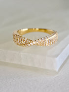 Ribbon Twist Ring