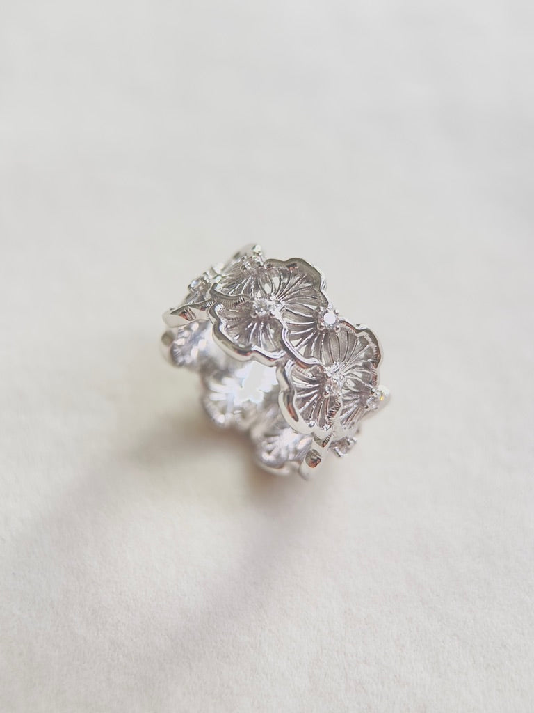 Floral Lace Ring