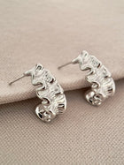 Ruffle Earrings