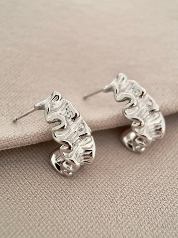 Ruffle Earrings