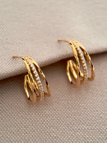 Twist Lines Earrings