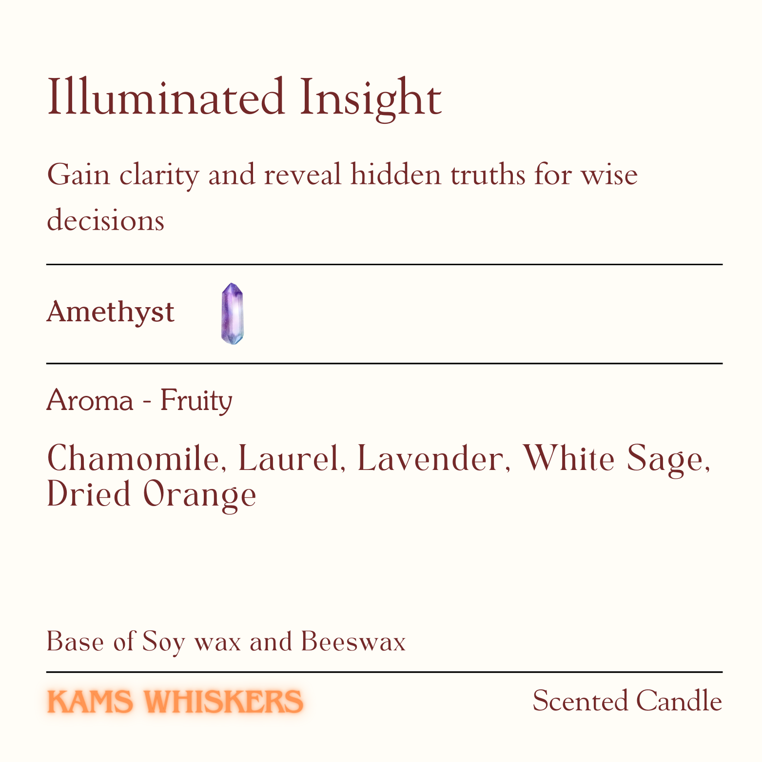 Illuminated Insight Scented Candle