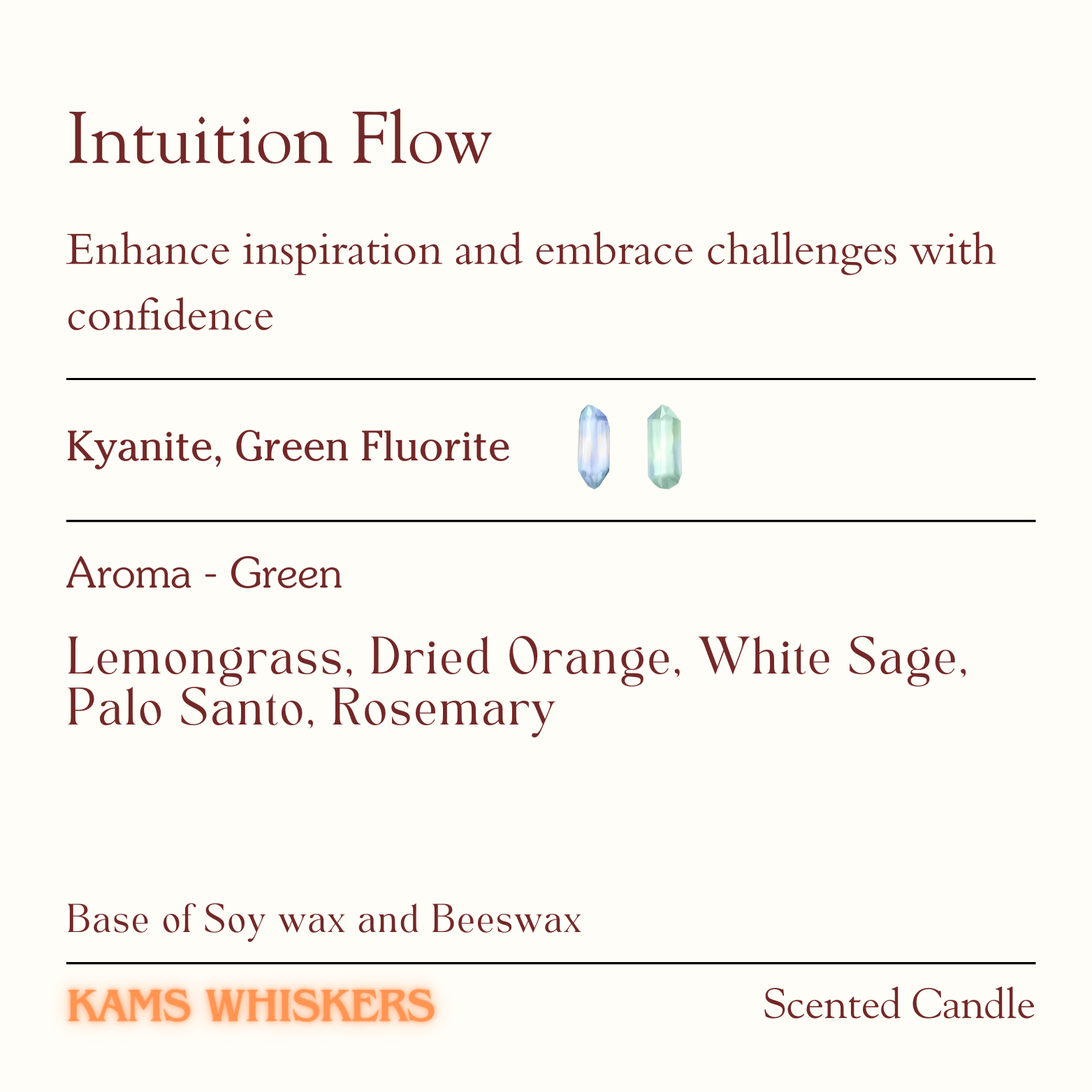 Intuition Flow Scented Candle