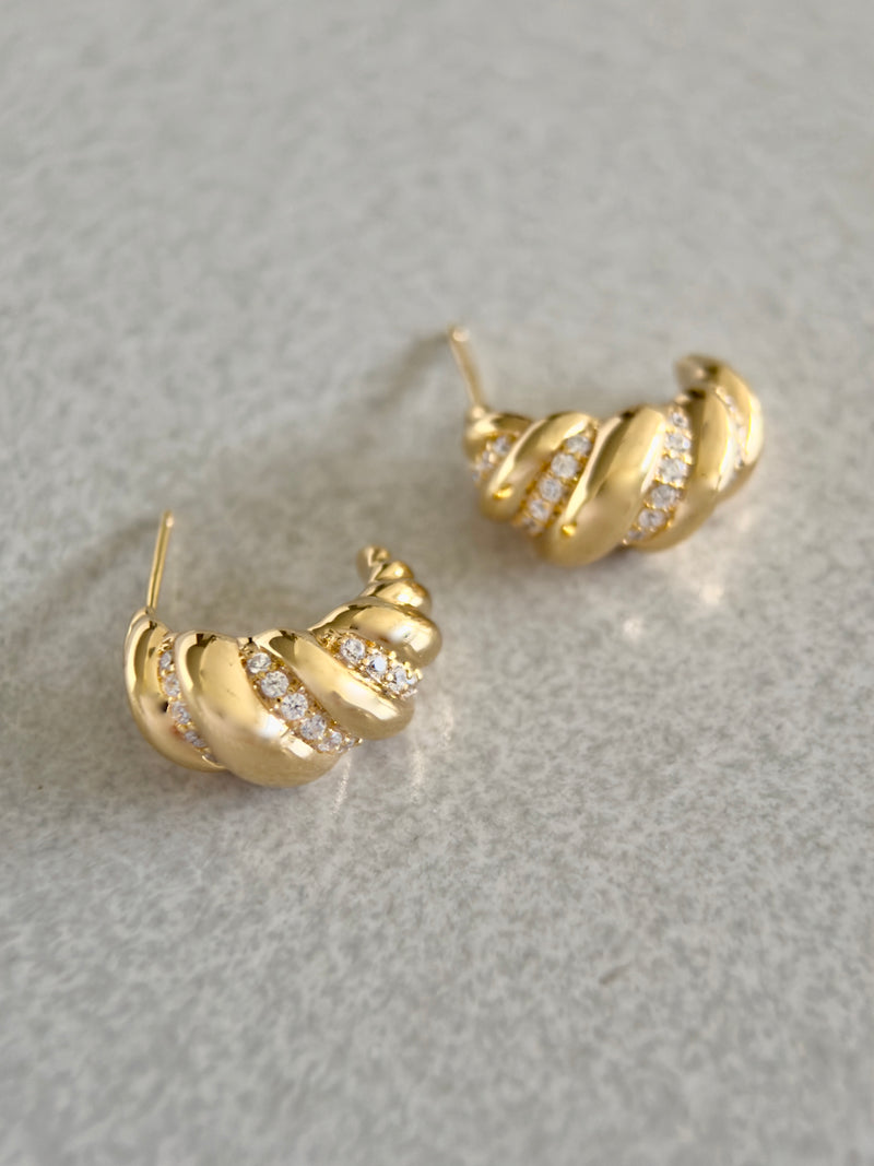 Croissant Earrings