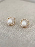 Pearly Halo Earrings