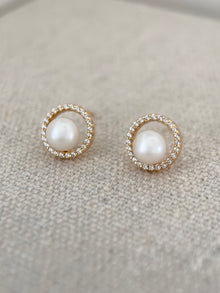 Pearly Halo Earrings