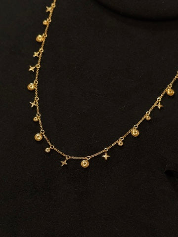 Starry Moon Necklace