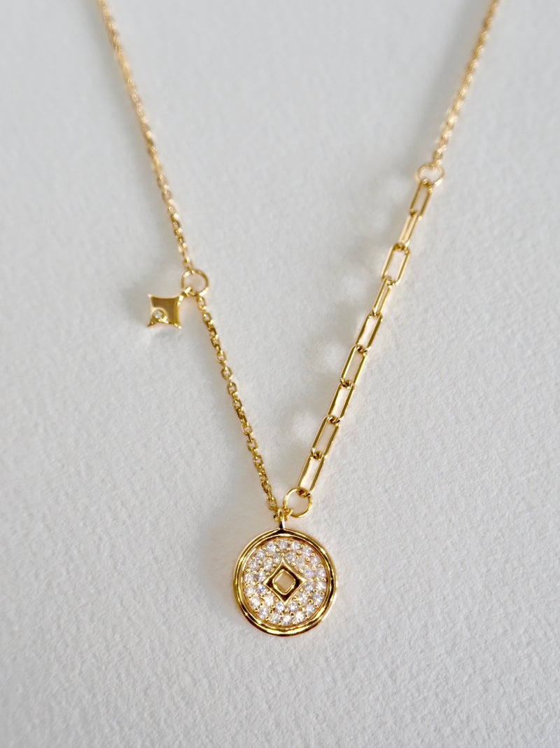 Goldie Coin Necklace