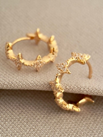 Twinkle Huggie Earrings
