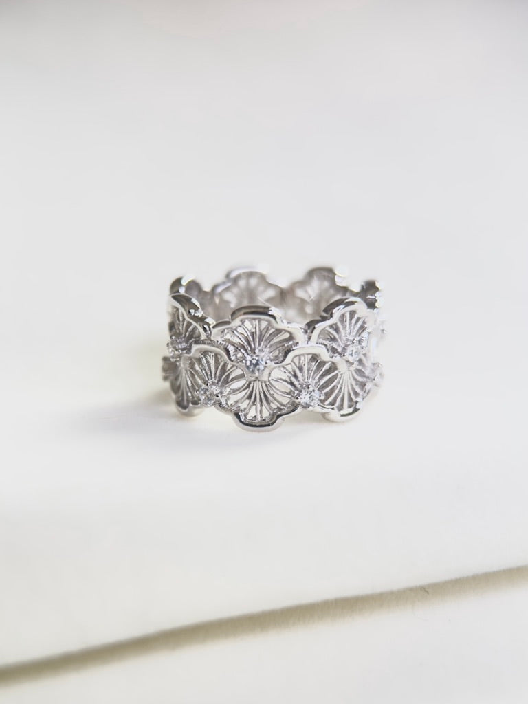 Floral Lace Ring