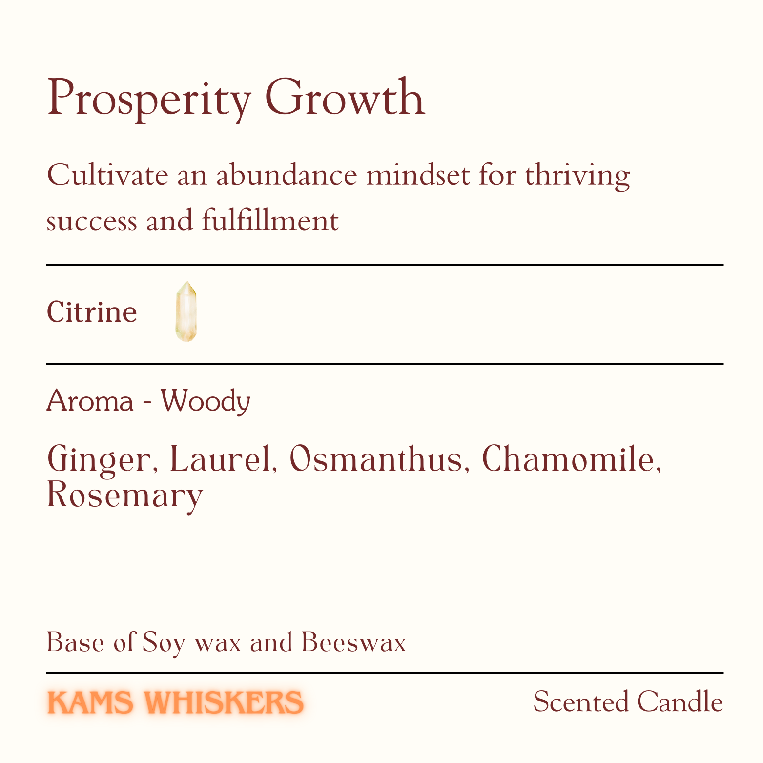 Prosperity Growth Scented Candle