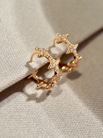 Twinkle Huggie Earrings
