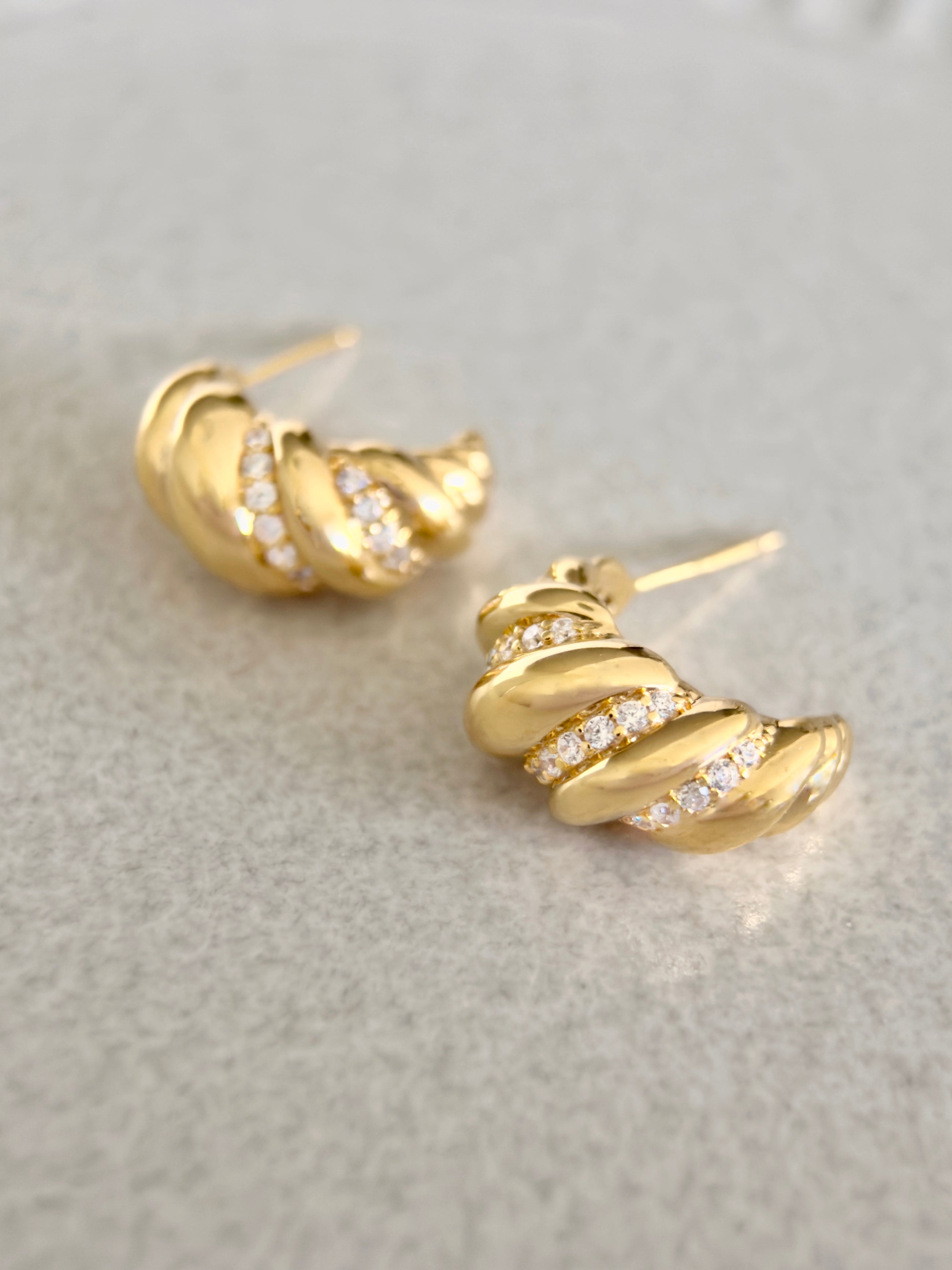 Croissant Earrings