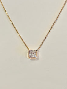 Bezel Pendant Necklace