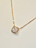 Bezel Pendant Necklace
