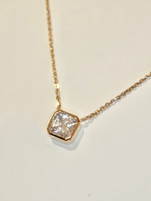 Bezel Pendant Necklace