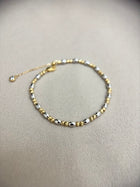 Two Tone Bead Bracelet