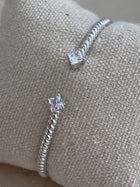 Twin Open Bracelet