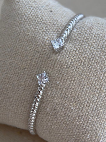 Twin Open Bracelet