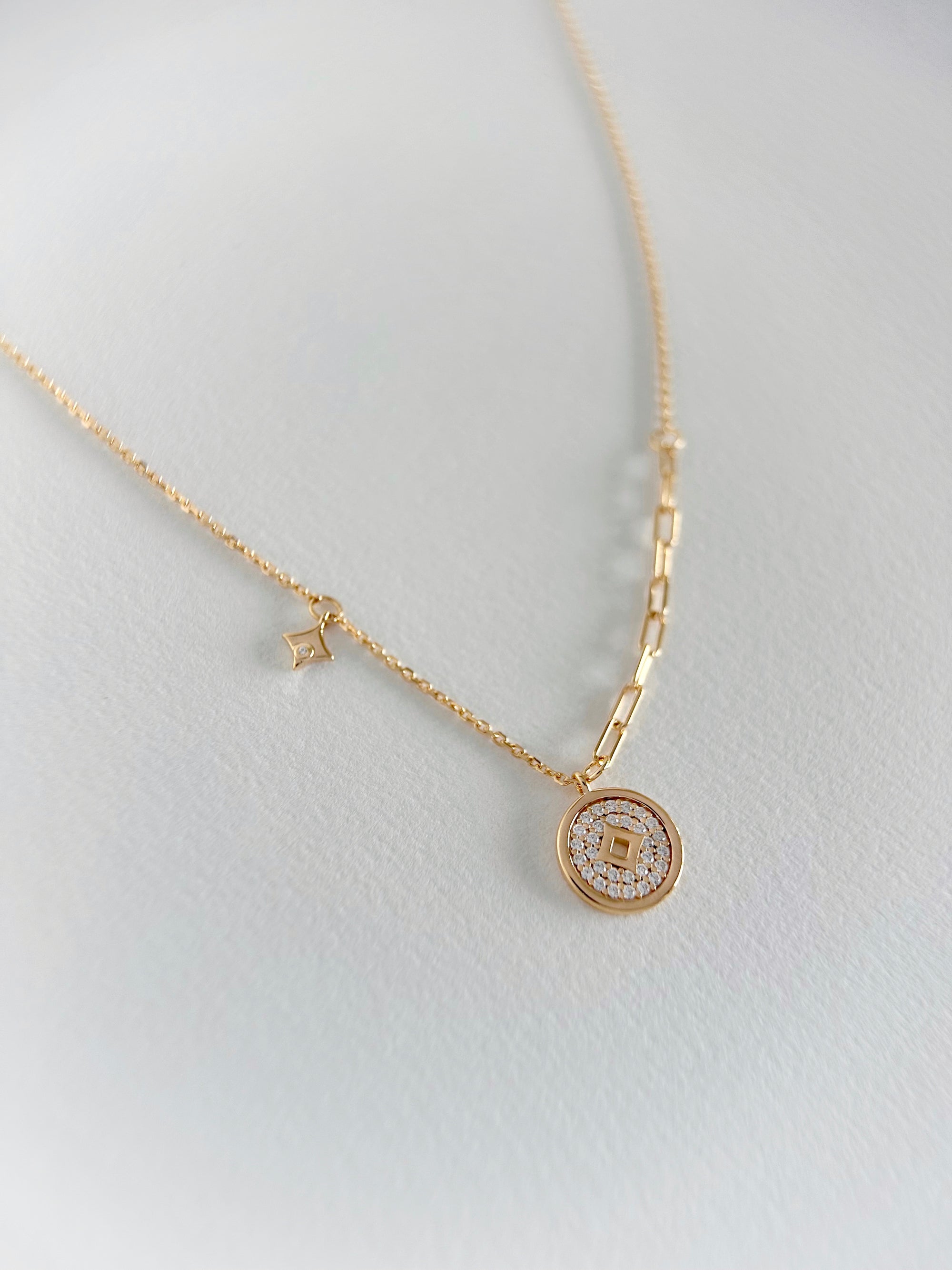 Goldie Coin Necklace