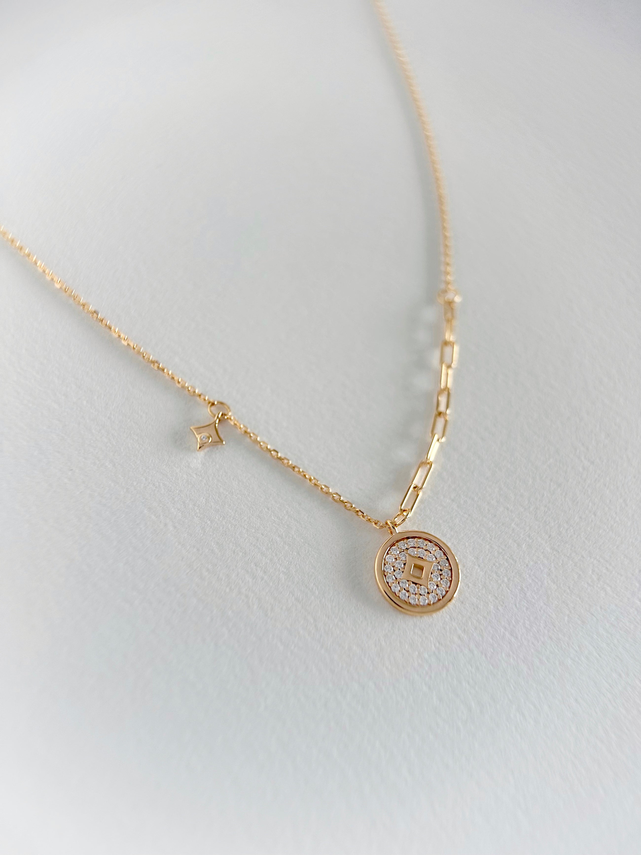Goldie Coin Necklace