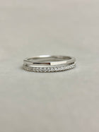 Eternity Double-layer Ring