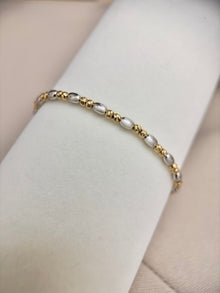 Two Tone Bead Bracelet