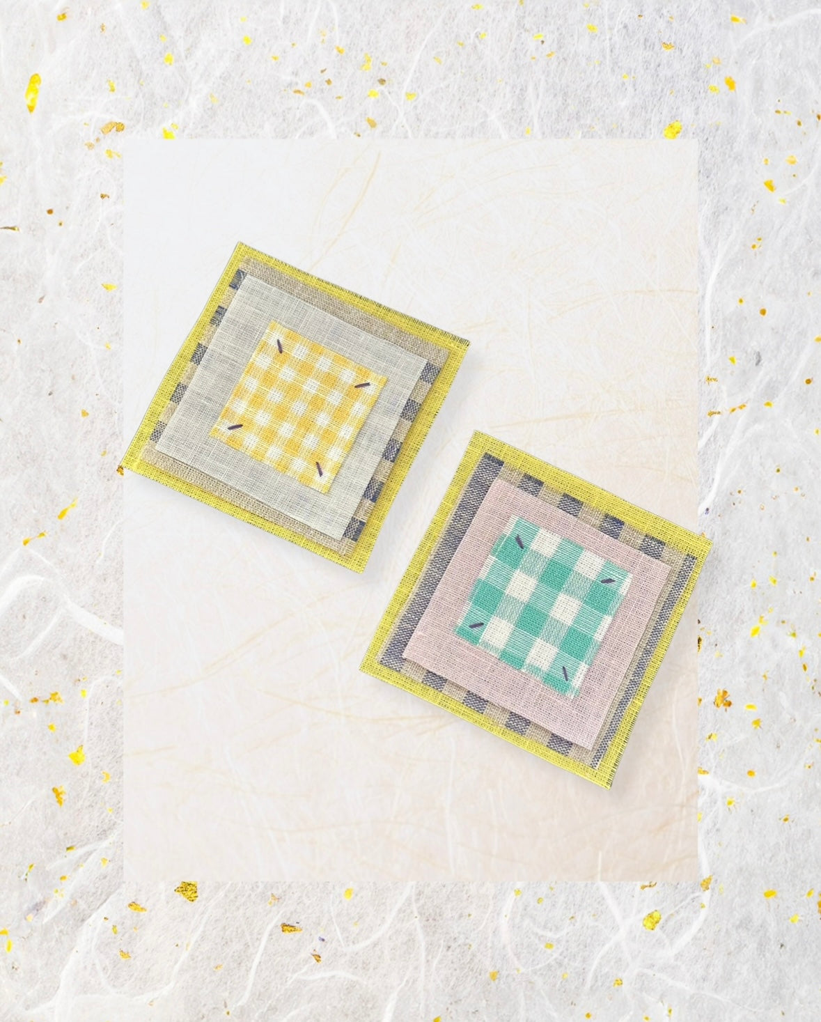 Linen Keepsake Mat - Enishi