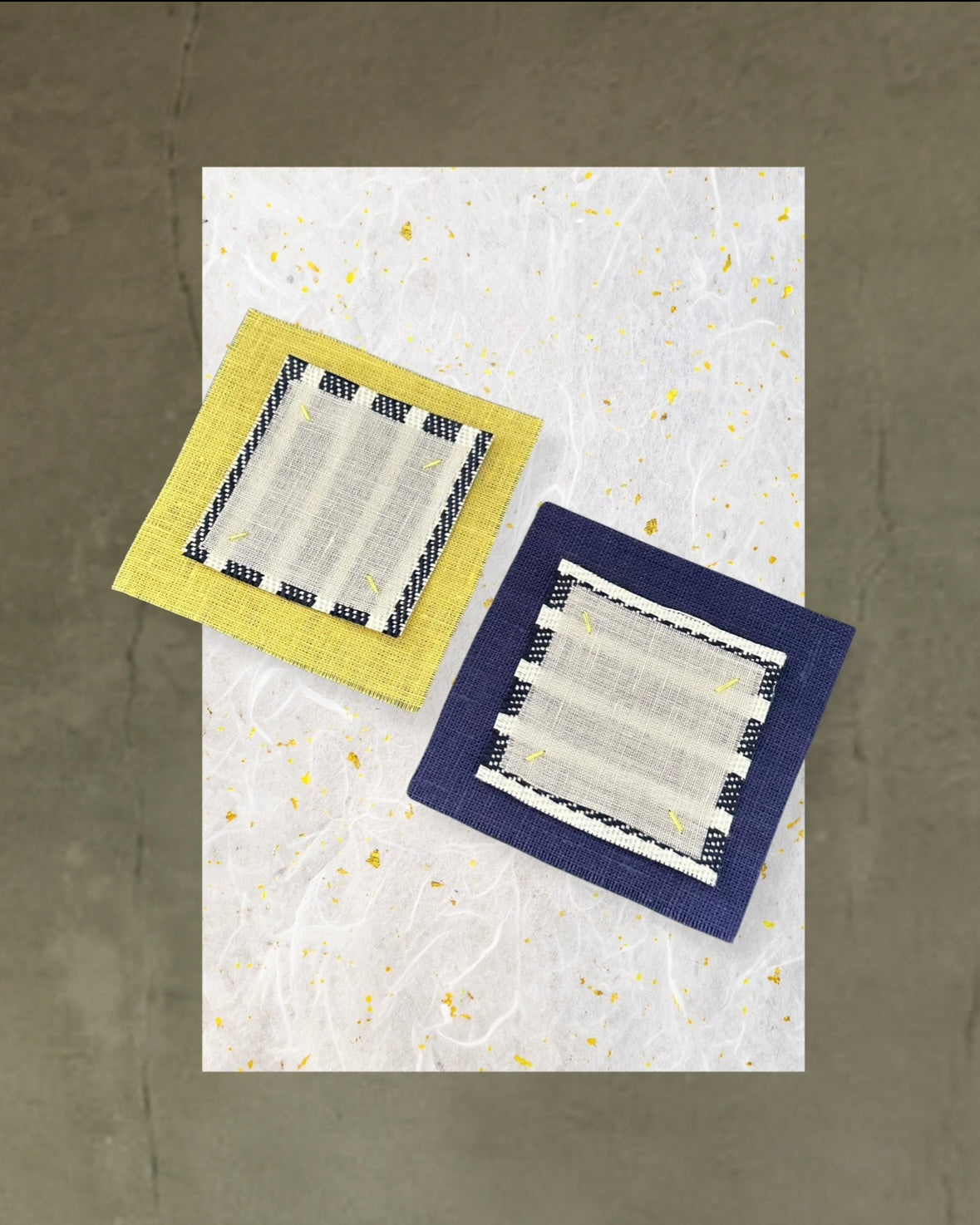 Linen Keepsake Mat - Ame