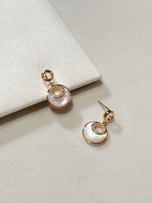 Pearly Moon Earrings