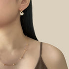 Pearly Moon Earrings