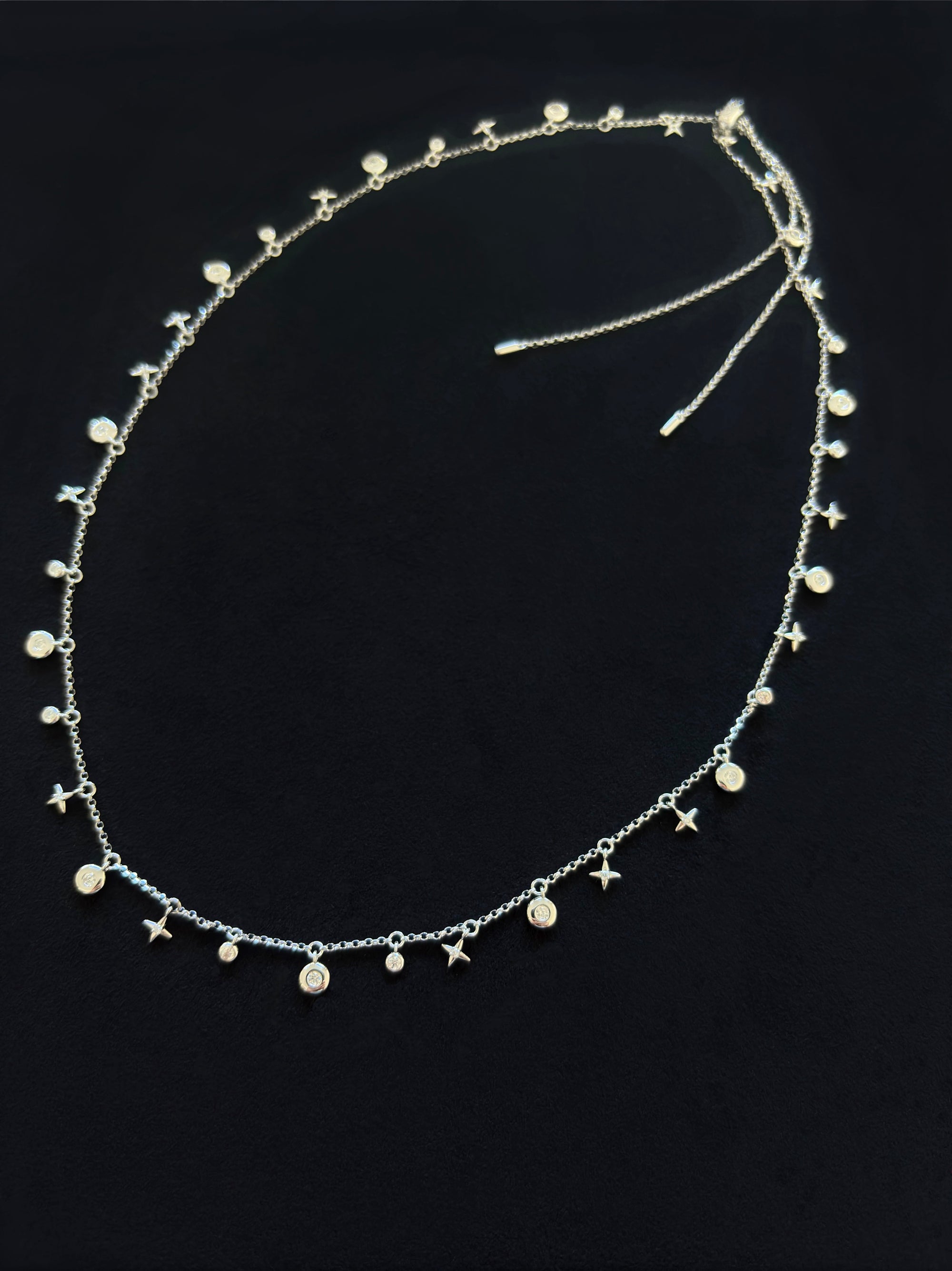 Starry Moon Necklace