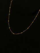 Spheres Drop Chain Necklace