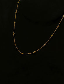 Spheres Drop Chain Necklace