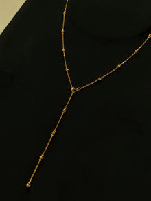 Spheres Drop Chain Necklace