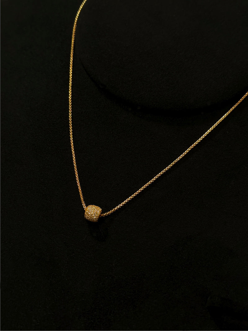 Pavé Sphere Necklace
