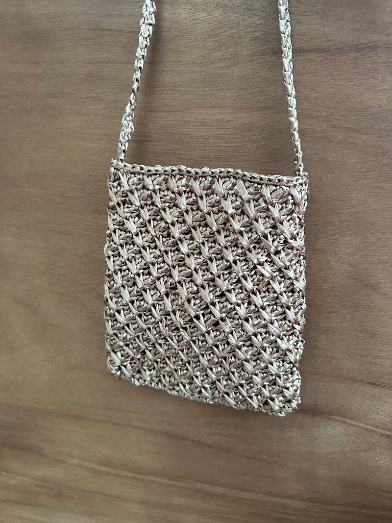 Eco Raffia Crochet Bag
