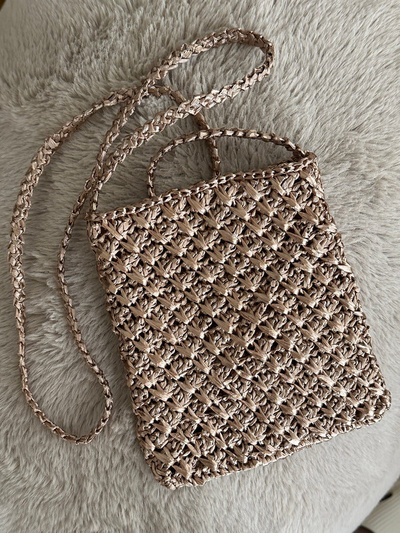 Eco Raffia Crochet Bag